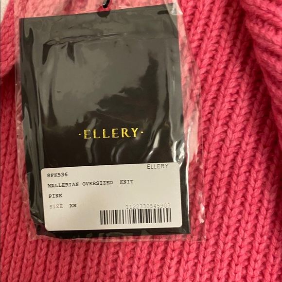 Ellery Wallerian Pink Oversized Wool Sweater BNWT - Picture 7 of 9